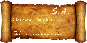 Stelczer Amadea névjegykártya