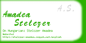 amadea stelczer business card